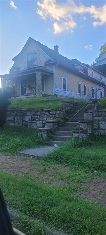 view of rear view of house