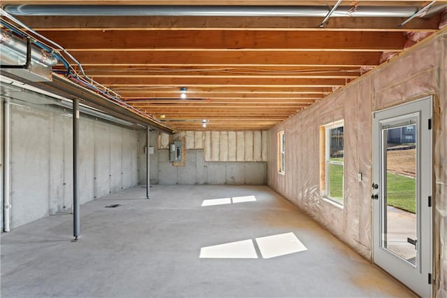 7075 NW Magnus Ct, Parkville, MO 64152 - basement with electric panel