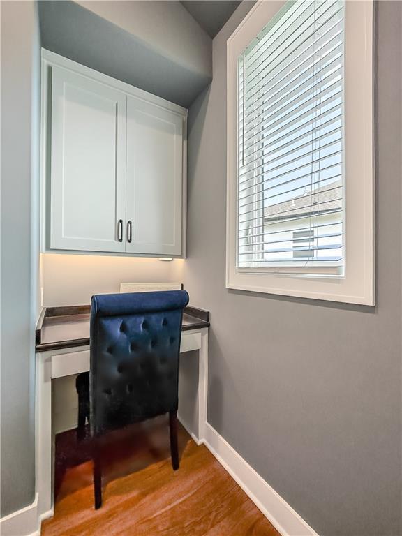 17212 Nieman Rd, Overland Park, KS 66221 - office space featuring baseboards and wood finished floors