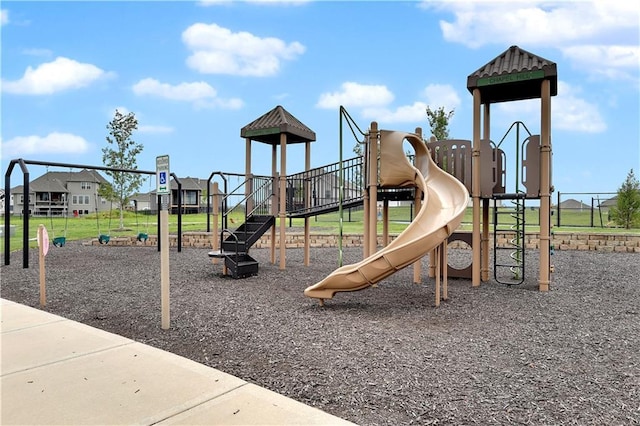 view of community play area