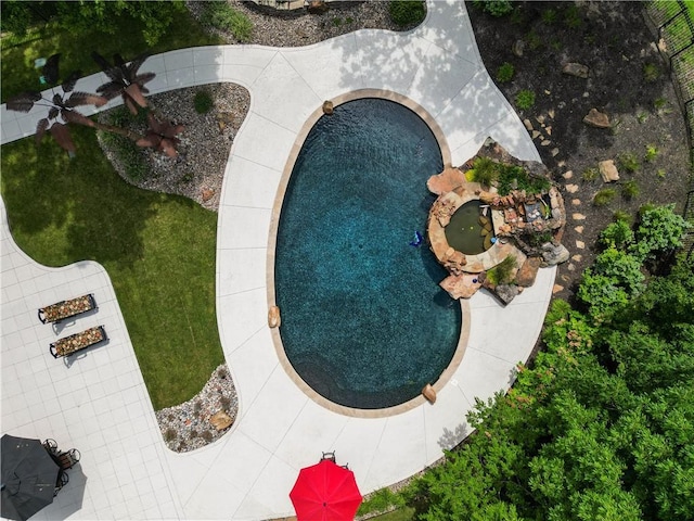 bird's eye view