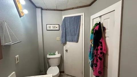 bathroom with toilet