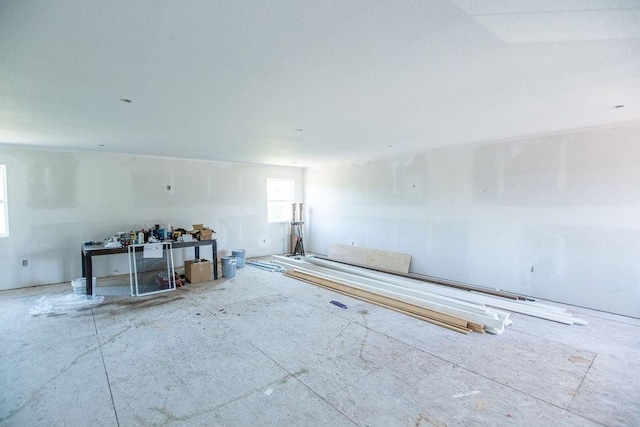 view of unfurnished living room