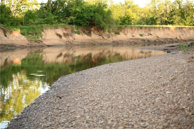 view of water feature