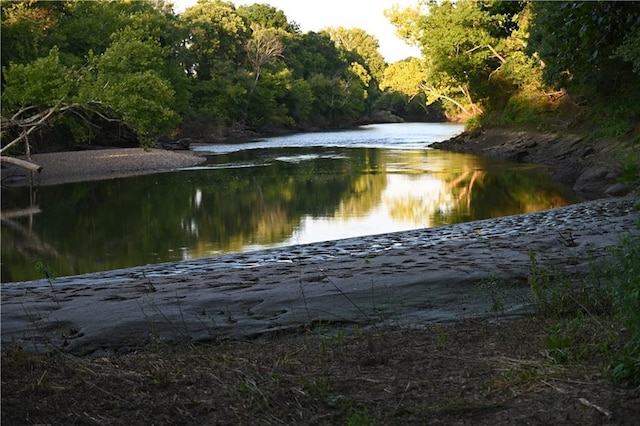 view of water feature