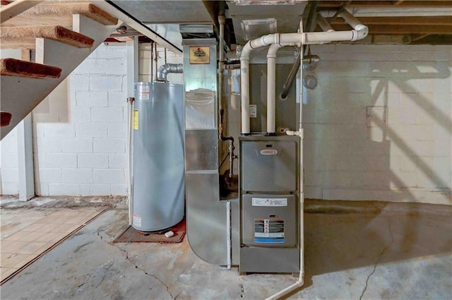 utilities with water heater