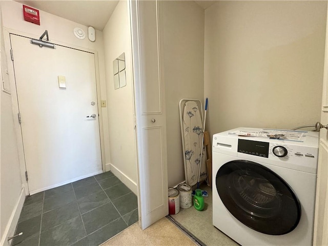 laundry area featuring washer / clothes dryer