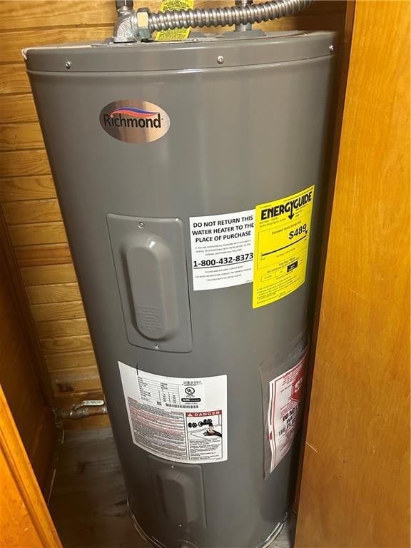 utilities with electric water heater