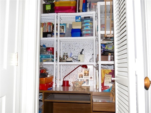 view of pantry