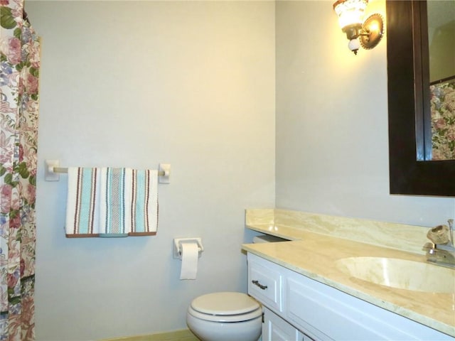 1005 Johnston Dr, Raymore, MO 64083 - bathroom with vanity and toilet