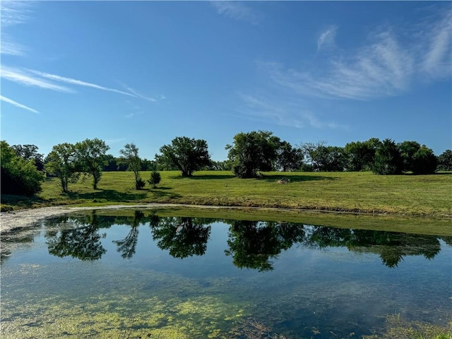 view of water feature