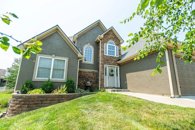 front of property featuring a front yard