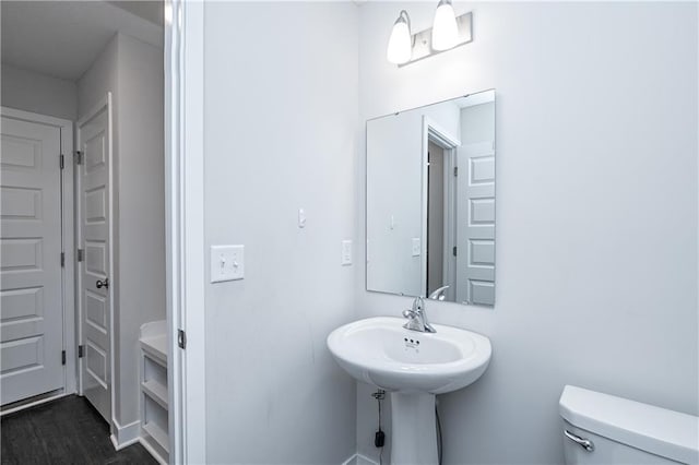 bathroom with toilet