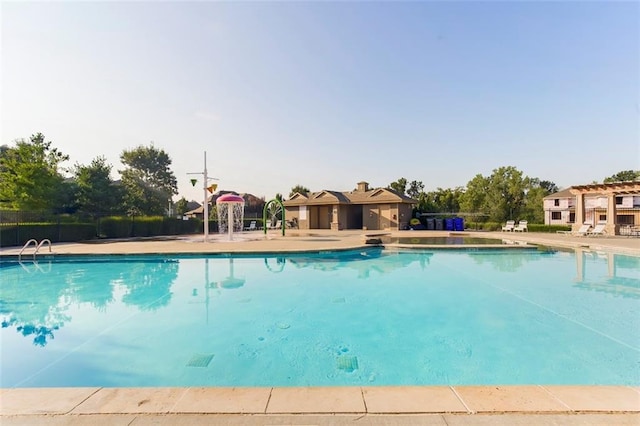 community pool featuring a patio