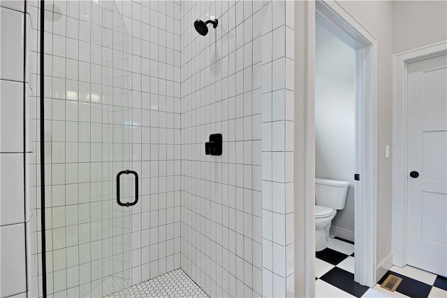 24940 W 98th Pl, Lenexa, KS 66227 - bathroom with a shower stall and toilet