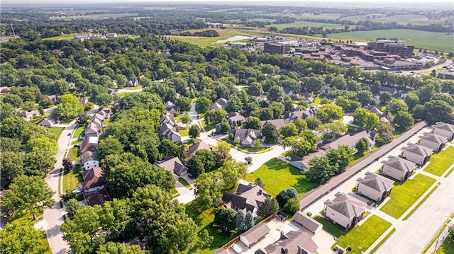 drone / aerial view