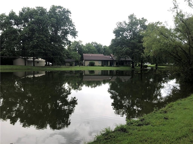 property view of water