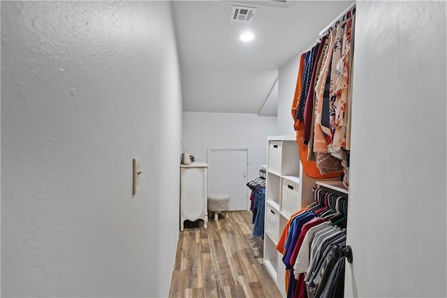 2924 Crown Dr, Independence, KS 67301 - spacious closet featuring wood finished floors