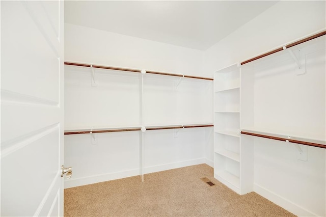 7004 NE 102nd Ct, Kansas City, MO 64156 - walk in closet featuring light carpet