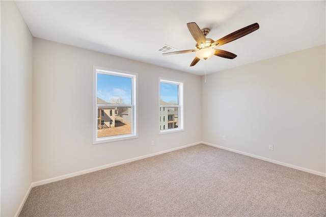 7004 NE 102nd Ct, Kansas City, MO 64156 - unfurnished room with carpet flooring and a ceiling fan