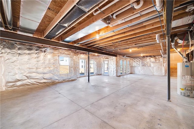 7004 NE 102nd Ct, Kansas City, MO 64156 - basement with water heater