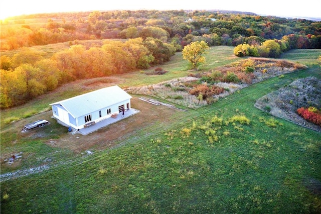 aerial view