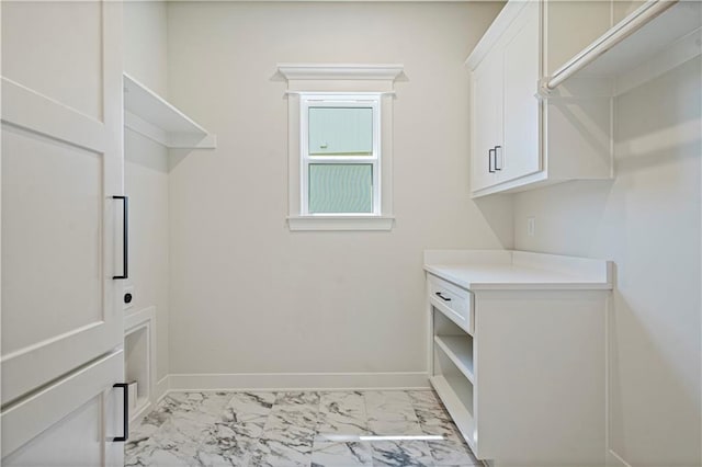 view of laundry room