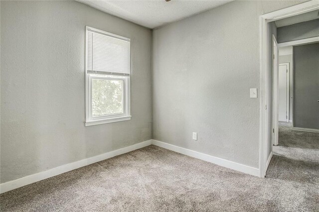 unfurnished room featuring carpet floors