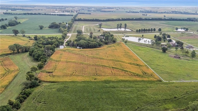 22750 Switzer Rd, Bucyrus, KS 66013 - bird's eye view featuring a rural view