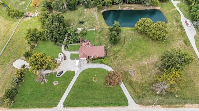 22750 Switzer Rd, Bucyrus, KS 66013 - drone / aerial view with a water view