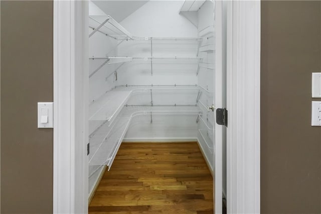 view of pantry