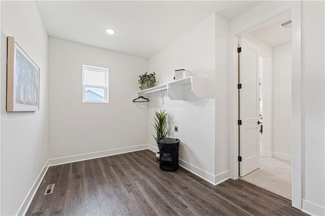 interior space featuring hardwood / wood-style flooring