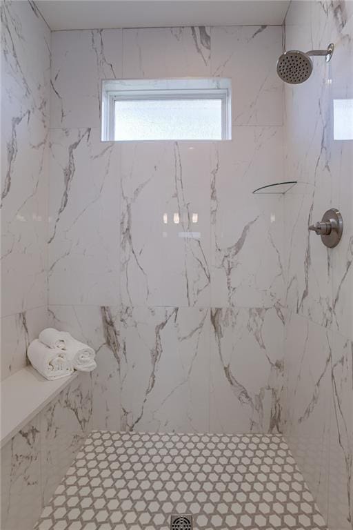12300 S Hastings St, Olathe, KS 66061 - full bathroom with plenty of natural light and a marble finish shower