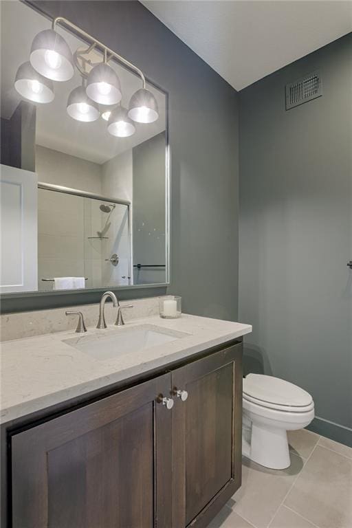 12300 S Hastings St, Olathe, KS 66061 - full bath with a shower, vanity, and tile patterned floors