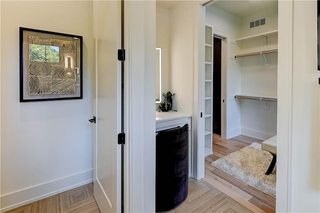 2207 W 71st St, Prairie Village, KS 66208 - bathroom with baseboards and a spacious closet