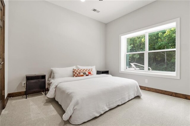 bedroom featuring carpet floors