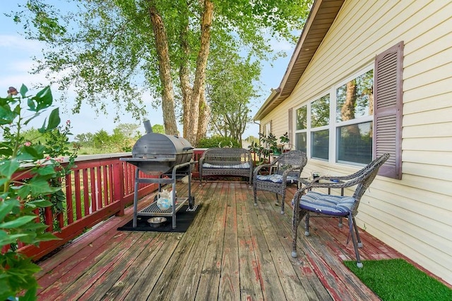 15124 NW County Road 14001st Rd, Drexel, MO 64742 - deck with grilling area