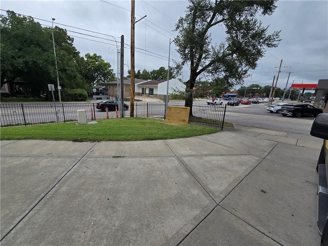 view of street