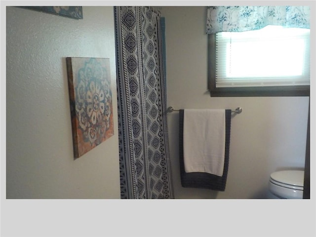 bathroom with toilet