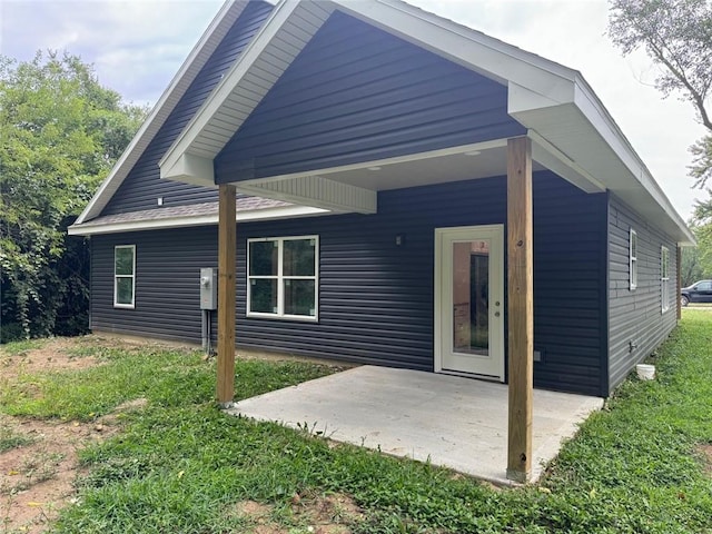 view of rear view of house