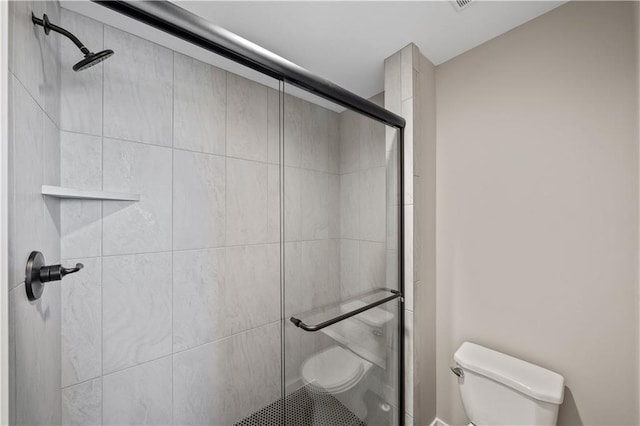 16993 W 164th Ter, Olathe, KS 66062 - bathroom featuring toilet and a stall shower