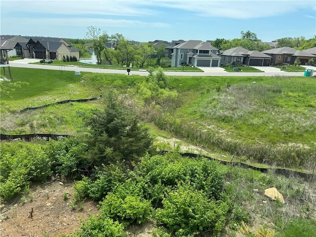 view of yard featuring a residential view