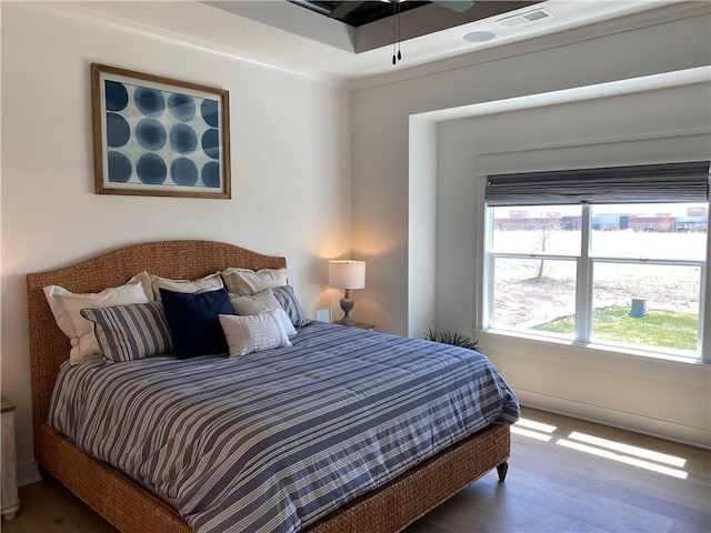 16445 S Elmridge St, Olathe, KS 66062 - bedroom featuring visible vents and wood finished floors