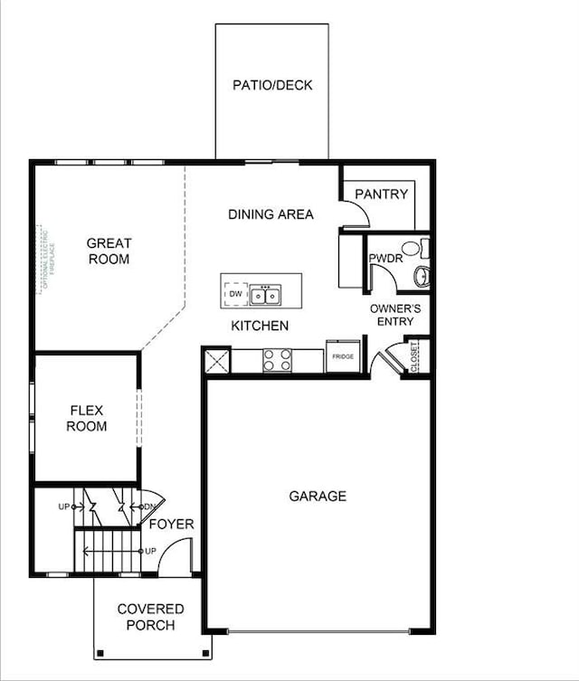 408 Woodview Dr, Raymore, MO 64083 - room layout