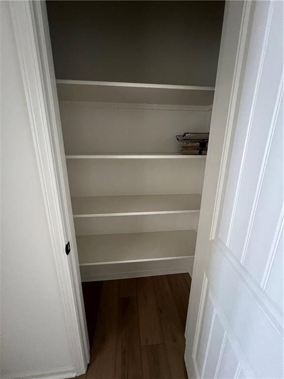 view of closet