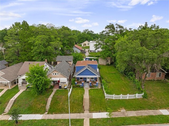 2937 Paseo Blvd, Kansas City, MO 64109 - aerial view of residential area