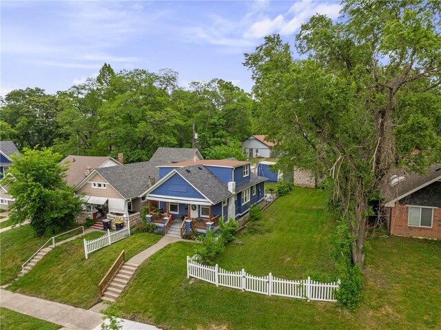 2937 Paseo Blvd, Kansas City, MO 64109 - view from above of property