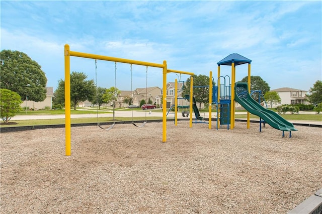 view of play area