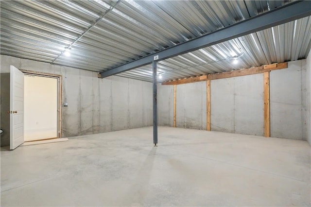 1816 NE Lashbrook Cir, Lees Summit, MO 64086 - view of unfinished below grade area