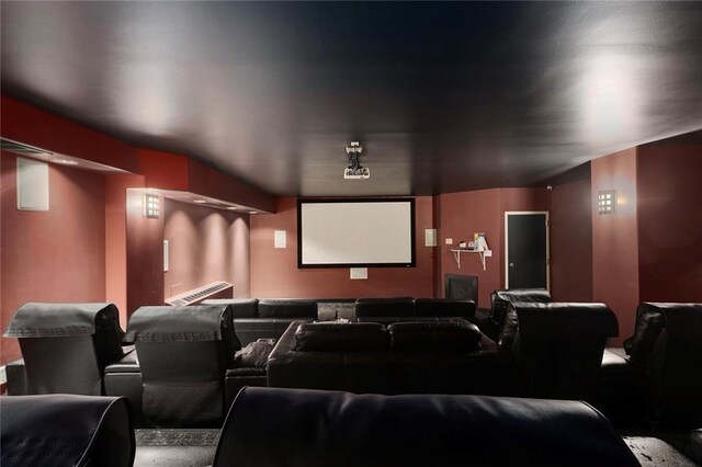 view of cinema room